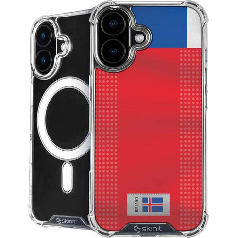 Iceland Soccer Flag iPhone 17 MagSafe Case